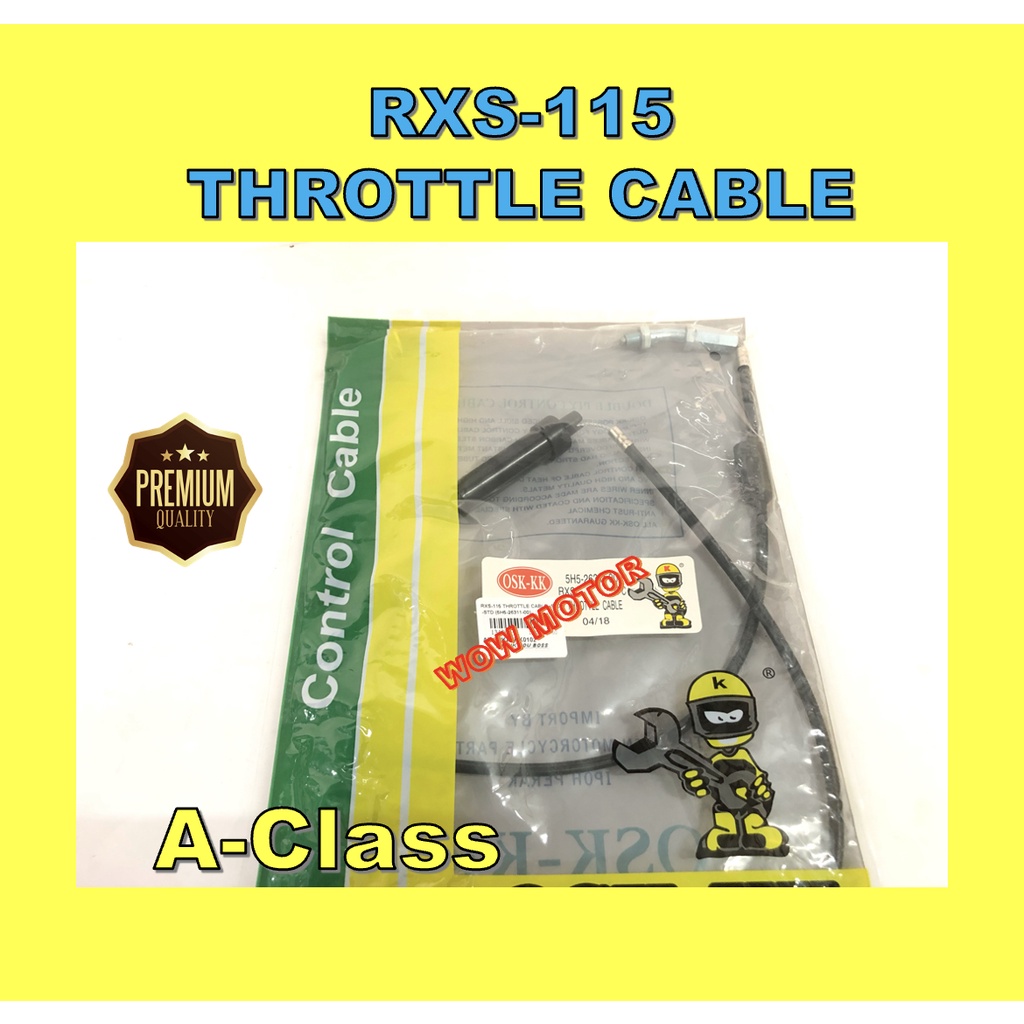 RXS115 CABLE THROTTLE RXS 115 THROTTLE CABLE RXS KABEL MINYAK THROTTLE RXS-115 KABLE MINYAK RXS 115 