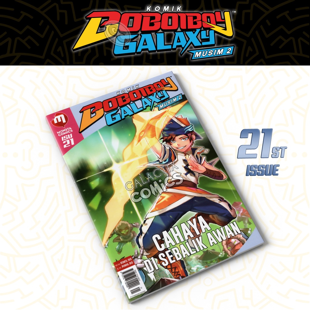 Comic BoBoiBoy Galaxy Season 2 Issue 21