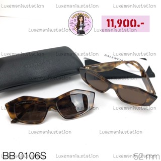 👜: New!! Balenciaga Sunglasses BB 0106S‼️ก่อนกดสั่งรบกวนทักมาเช็คสต๊อคก่อนนะคะ‼️