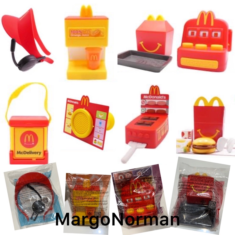 🔥มีของพร้อมส่ง🔥Happy meal Mcdonald แฮปปี้มีล แมคโดนัลด์ Mcdonald Happy meal