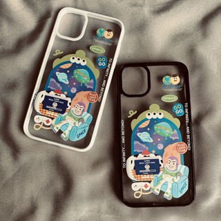 เคสโทรศัพท์มือถือแบบใส กันกระแทก ลายการ์ตูน Buzz Lightyear สําหรับ Iphone 13 14ProMax 12 11 Xr Xs 78 xsmax SKTO