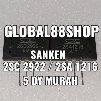 TR FINAL ทรานซิสเตอร์ SANKEN 2SA1216 2SC2922 2SA 1216 2SC C 2922 5DY ต้นฉบับ