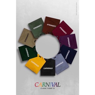 CARNIVAL® CLASSIC WASHED T-SHIRT เสื้อยืด พร้อมส่ง