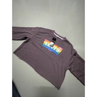 เสื้อดรอป Levis สีม่วง size L