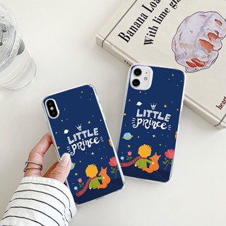 The little prince เคสไอโฟน 11 12 13 14 promax case เคสโทรศัพท์ 8พลัส iPhone 7 8 Plus Se2020 เคส X Xr Xs Max cover