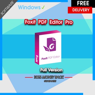 แหล่งขายและราคาFoxit PDF Editor Pro 2022 [ตัวเต็ม] [For lifetime] [Windows] โปรแกรมแก้ไข PDF แปลงไฟล์ PDFอาจถูกใจคุณ