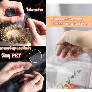 🔥แพค10ใบ🔥กล่องเค้กใส 1ปอนด์ ครึ่งปอนด์ กล่องใสพร้อมฐานรองเค้กแบบหนา กล่องเค้กทรงสูงสวยๆราคาถูกPVCกล่องเค้กเกาหลี แบบพกพา