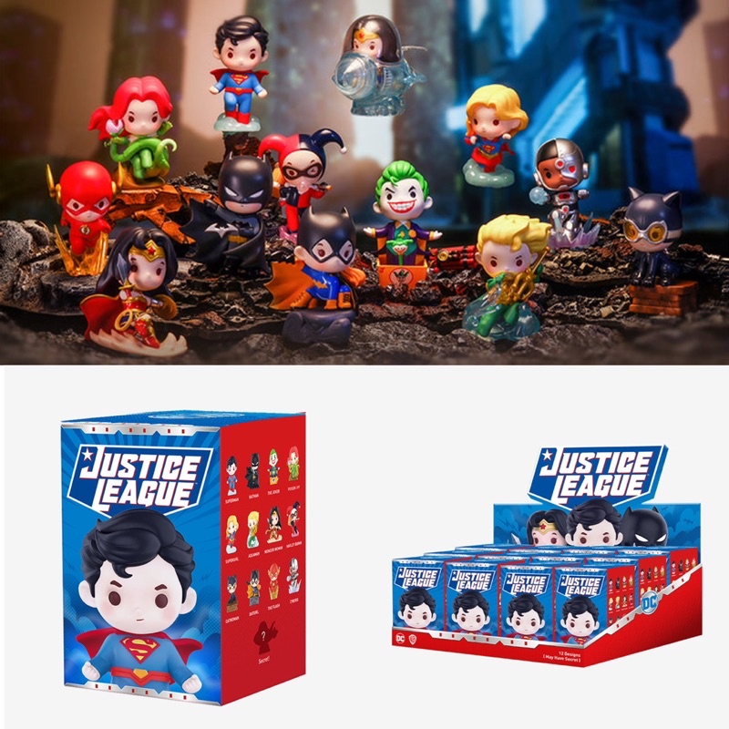 [กล่องสุ่ม-เลือกได้-แบบแยก] POP MART x DC Justice League Cat Woman Series Disney Princess Harry Potter Blind Box popmart