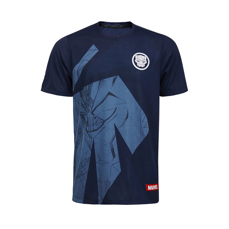 FBT x MARVEL เสื้อยืด ผ้าคอนตอน T-Shirt Black Panther Wakanda Forever MARVEL(Black Panther) รหัส D2T138