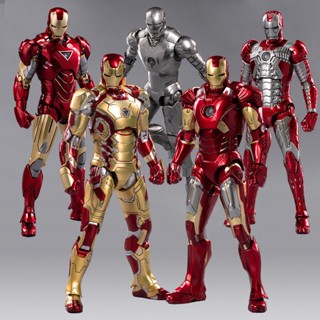 MarveI เวนเจอร์สของเล่นรุ่น Iron toy ของสะสมอะนิเมะของเล่นแฮนด์เมด ของเล่นหุ่นยนต์ SH7090