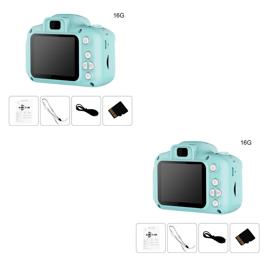 กล้องดิจิทัล HD 1080P 1/2 หน้าจอ LCD ขนาดเล็ก 16GB ของเล่นสําหรับเด็ก #8