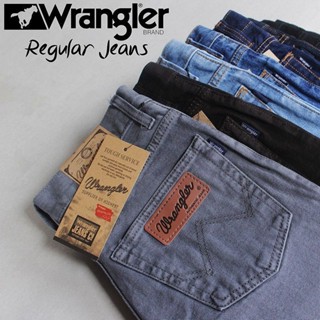 WRANGLER กางเกงยีนขายาว ทรงปกติ สําหรับผู้ชาย