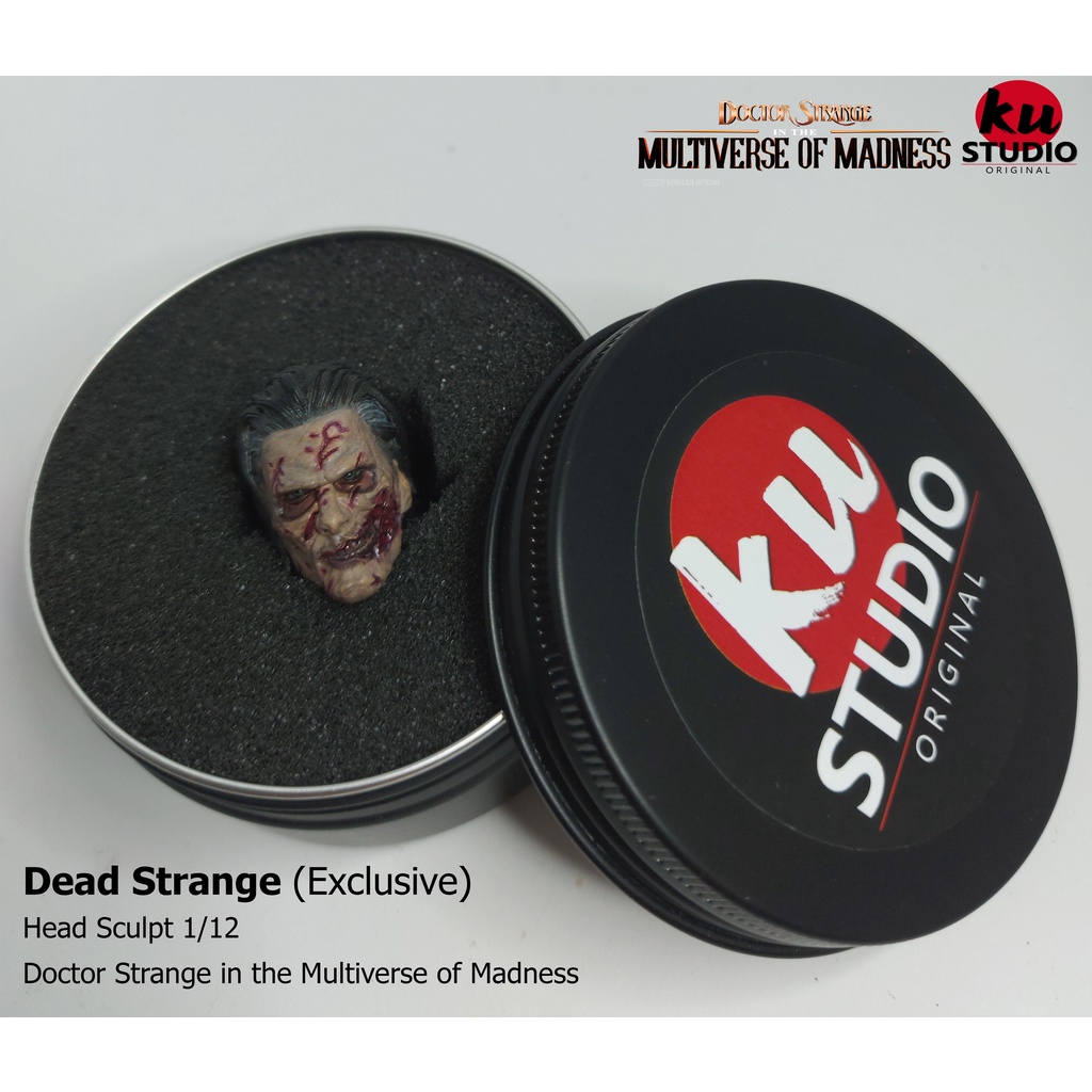 Dead Strange (Exclusive) Head Sculpting 1/12 doctor strange multiverse of madness