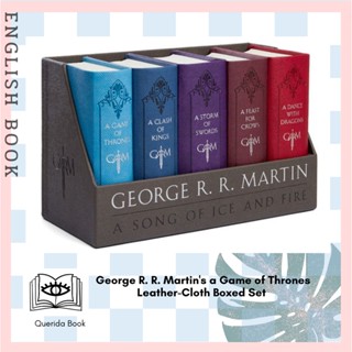 [Querida] หนังสือภาษาอังกฤษ George R. R. Martins a Game of Thrones Leather-Cloth Boxed Set 9781101965481