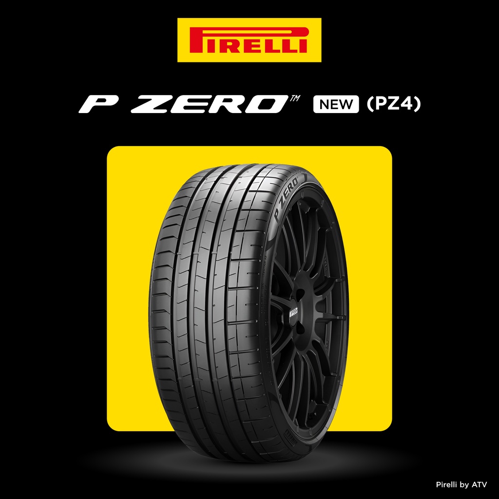 [ติดตั้งฟรี] PIRELLI ยางรถยนต์ ขอบ 18"-22" รุ่น P ZERO PZ4 (4 เส้น) (สอบถามสต็อกก่อนสั่งซื้อ)