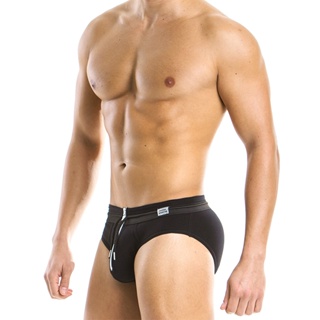 MODUS VIVENDI | Zipper Classic Brief กางเกงในชาย บิกินีชาย กางเกงว่ายน้ำชาย