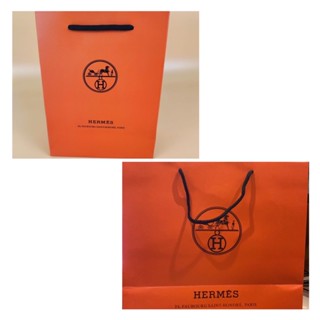 Hermes.ถุงกระดาษ ถุงกระเป๋ากระดาษใส่เครื่องสำอางค์ เพื่อมอบเป็นของขวัญในวันพิเศษ