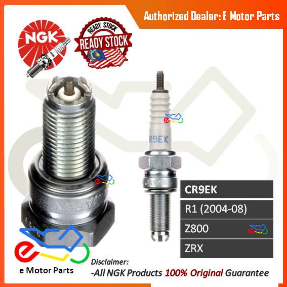 CR8EK CR9EK CR10EK หัวเทียนหลายพื้นดิน TIGER 800 Z800 DATONA 675R Z750 YZF R6 RAPTOR NGK