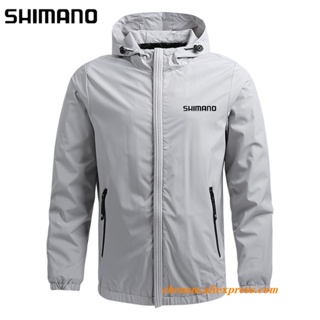 Shimano ใหม่ เสื้อแจ็กเก็ต มีฮู้ด ป้องกันรังสียูวี กันลม ระบายอากาศ เหมาะกับการตกปลา เล่นกีฬา 2023