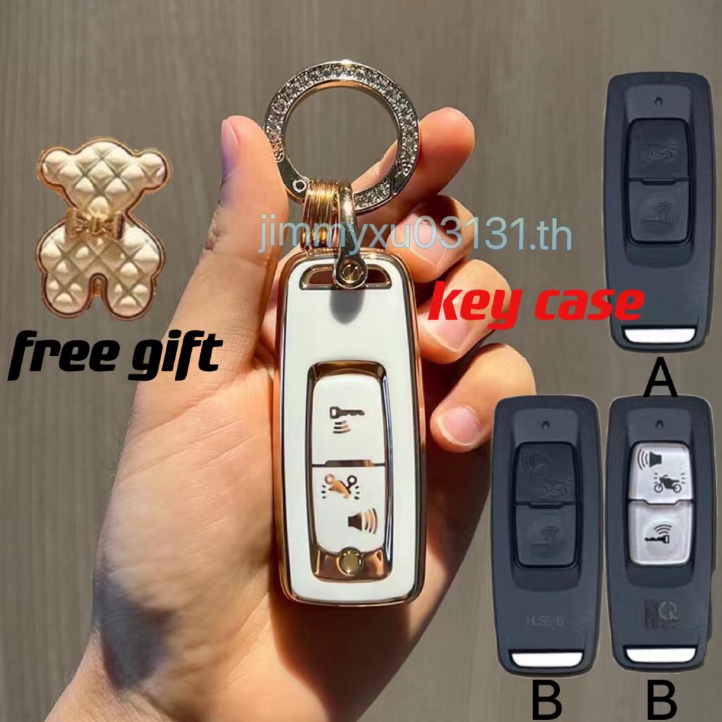 เคสกุญแจรีโมตรถมอเตอร์ไซด์ TPU สําหรับ honda PCX-160 PCX160 ADV 150 PCX160 Adv350 Adv350 LEAD125 เคส