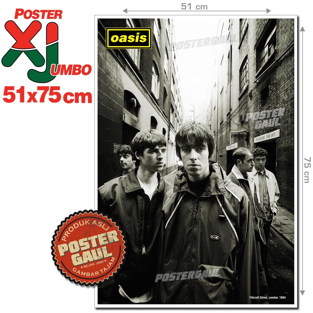 XJumbo OASIS XJFJP007 โปสเตอร์ - ขนาด 51 x 75 ซม