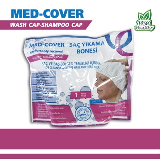 Med-cover shampoo cap - เม็ด-คัฟเวอะ แชมพูแค็พ 1.0 piece/s 1 ซองบรรจุ 1 ชิ้น