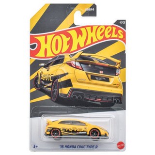 [พร้อมส่ง] รถเหล็ก HOTWHEELS ของแท้ 16 Honda Civic Type R (HW2022_#HDH18-4)