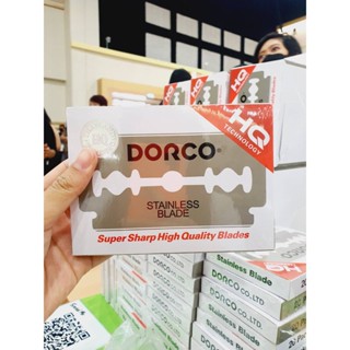 ใบมีดโกนคุณภาพคู่ช่างตัดผมไทย ใบมีด DORCO คม ปลอดภัย ได้มาตรฐาน นำเข้าจากประเทศเกาหลี ของแท้ 100%