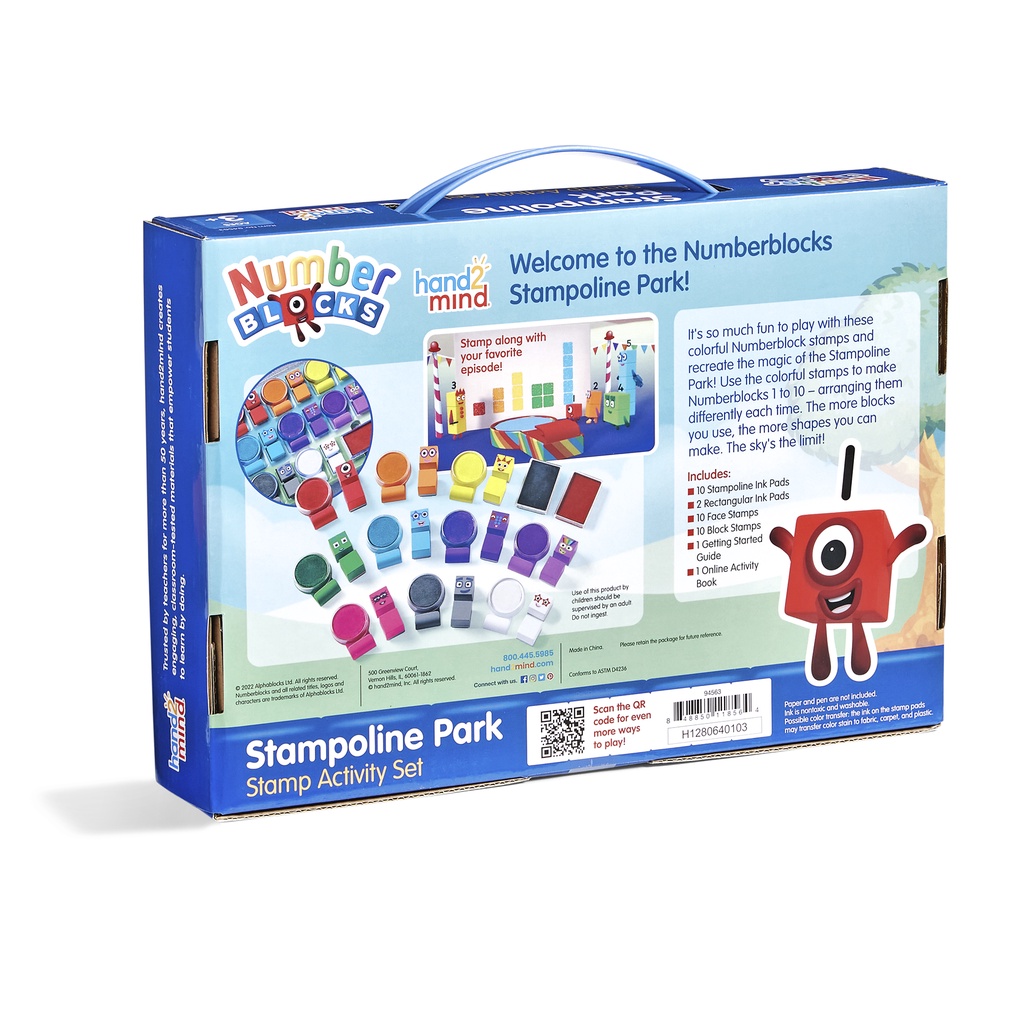 Hand2Mind طقم Numberblocks حديقة الترامبولين (3+) — صورة 2