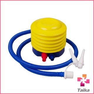 Taika ที่สูบลม ปั้มลม แบบเท้าเหยียบ  เครื่องปั๊มลมลูกโป่งแบบพกพา Foot inflator