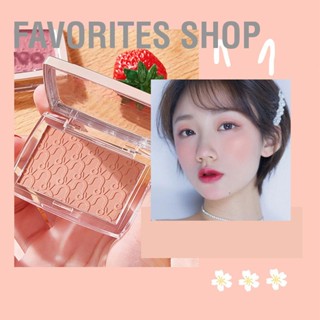 Favorites Shop บลัชออนคอนทัวร์ ไฮไลท์ เนื้อฝุ่น ติดทนนาน สําหรับผู้หญิง ออกเดท