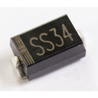 SS34  SMD 3A Schottky Rectifier Diode กระแสไฟสูง