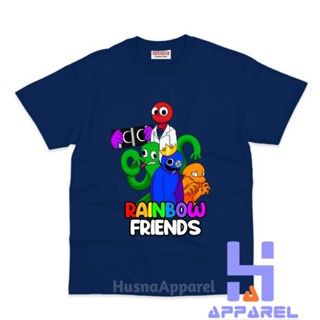 เสื้อยืด พิมพ์ลายเกม Rainbow FRIENDS ROBLOX สําหรับเด็ก