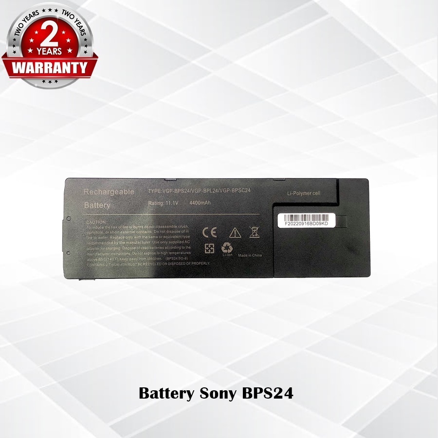 Battery Sony BPS24 / แบตเตอรี่โน๊ตบุ๊ค รุ่น VGP-BPL24 VGP-BPS24 VGP-BPSC24 (OEM) *รับประกัน 2 ปี*