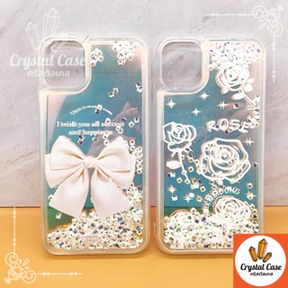 เคสมือถือตู้น้ำนิ่มใสมีแผ่นรองสีรุ้ง  7+  นิ่มซิลิโคน TPU ลายการ์ตูน