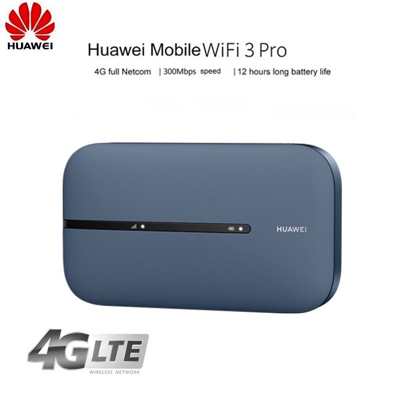 Original Huawei Mobile WiFi 3 Pro E5783-836 4G/5G เราเตอร์แบบพกพา 300Mbps ความเร็วสูง 3000mAh แบตเตอ