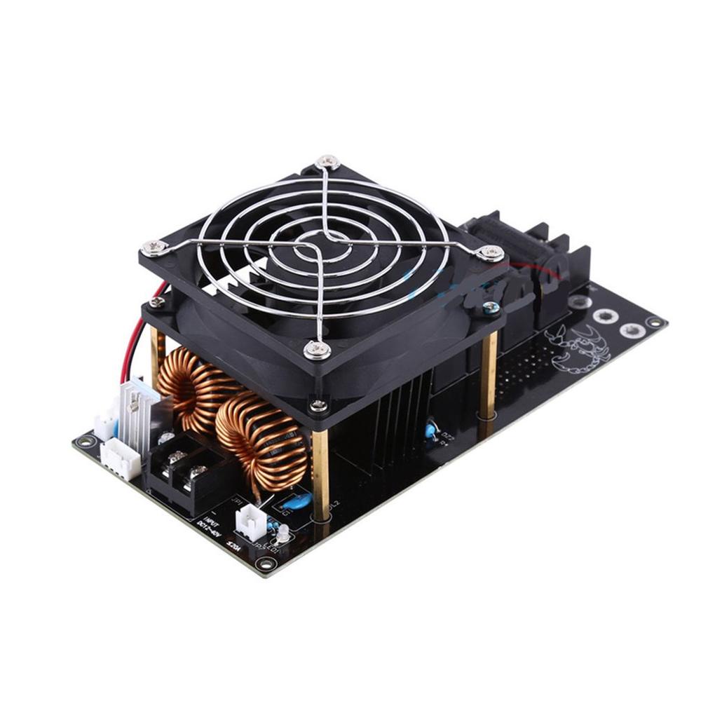 1000W 20A ZVS Tesla Induction Heating Board Module Heater PCB build in Cooling Fan 12-36V DIY Kit Bl
