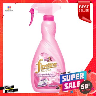 ไฟน์ไลน์ สเปรย์รีดผ้าเรียบ กลิ่นพลีสเชอร์พิ้งค์ 500 มล.Fineline smooth ironing spray Pleasure Pink 500 ml.