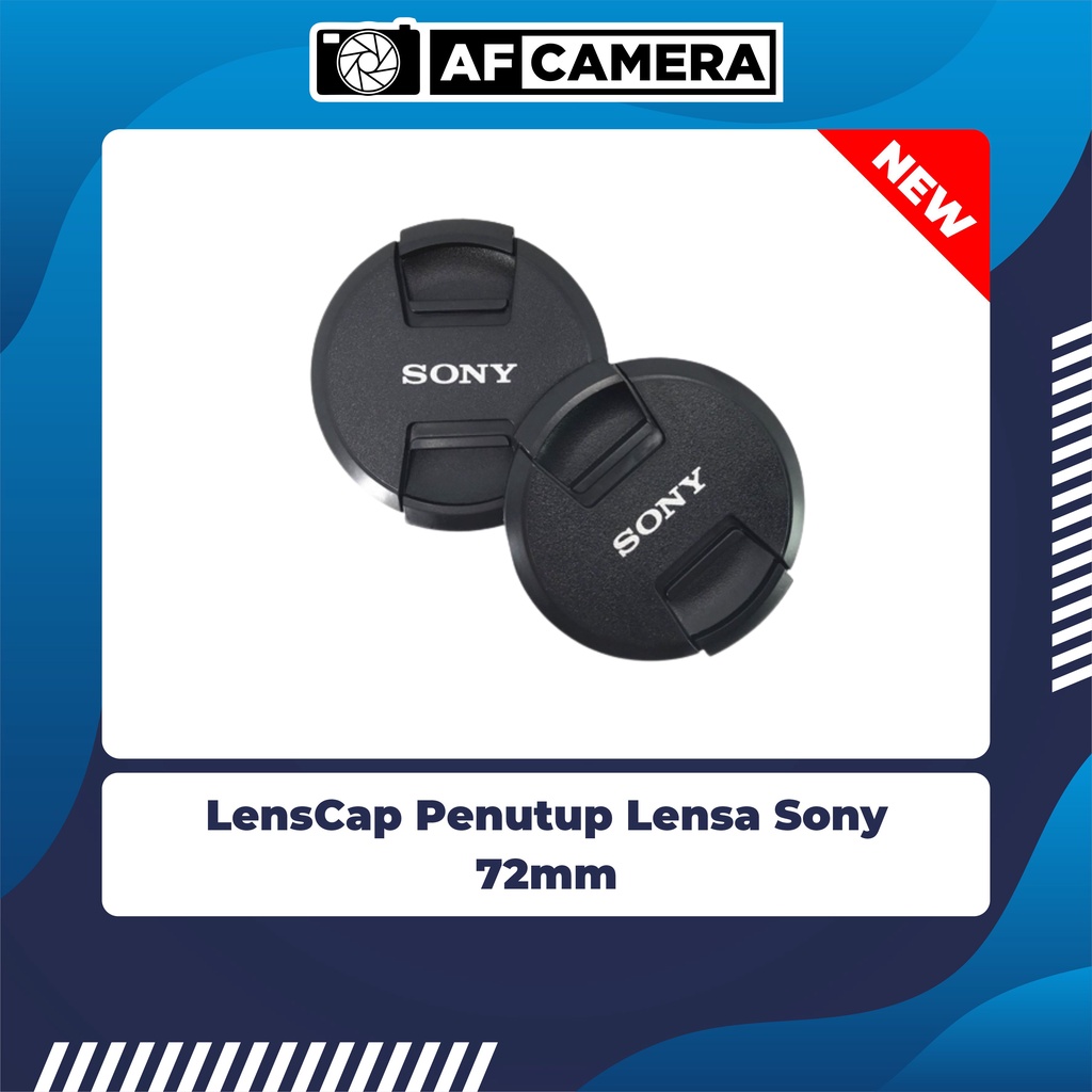 ฝาปิดเลนส์ ฝาปิดเลนส์ Sony 72mm LensCap เลนส์ Sony FE 70-200mm F4 G OSS E PZ 18-105mm f/4 FE 50mm F/