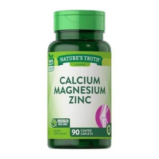 วิตามิน Nature’s Truth Calcium Magnesium Zinc 90 เม็ด