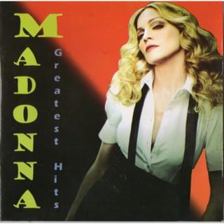 CD Audio คุณภาพสูง เพลงสากล Madonna - Greatest Hits (ทำจากไฟล์ FLAC คุณภาพ 100%)