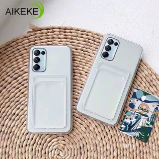 เคสโทรศัพท์มือถือ แบบใส พร้อมช่องใส่บัตร สําหรับ Samsung Galaxy A04 M13 A23 A73 A53 A33 A13 A03 Core A03 A90 A82 M32 F42 4G 5G 2021