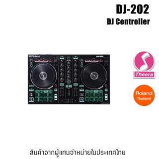 Roland DJ-202 DJ Controller Serato DJ Lite ดีเจคอนโทรเลอร์ พร้อมรับประกัน จากตัวแทนจำหน่ายในประเทศไทย