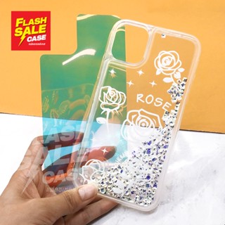 Samsung A03 A22 5G เคสมือถือตู้น้ำนิ่มใสมีแผ่นรองสีรุ้ง นิ่มซิลิโคน TPU