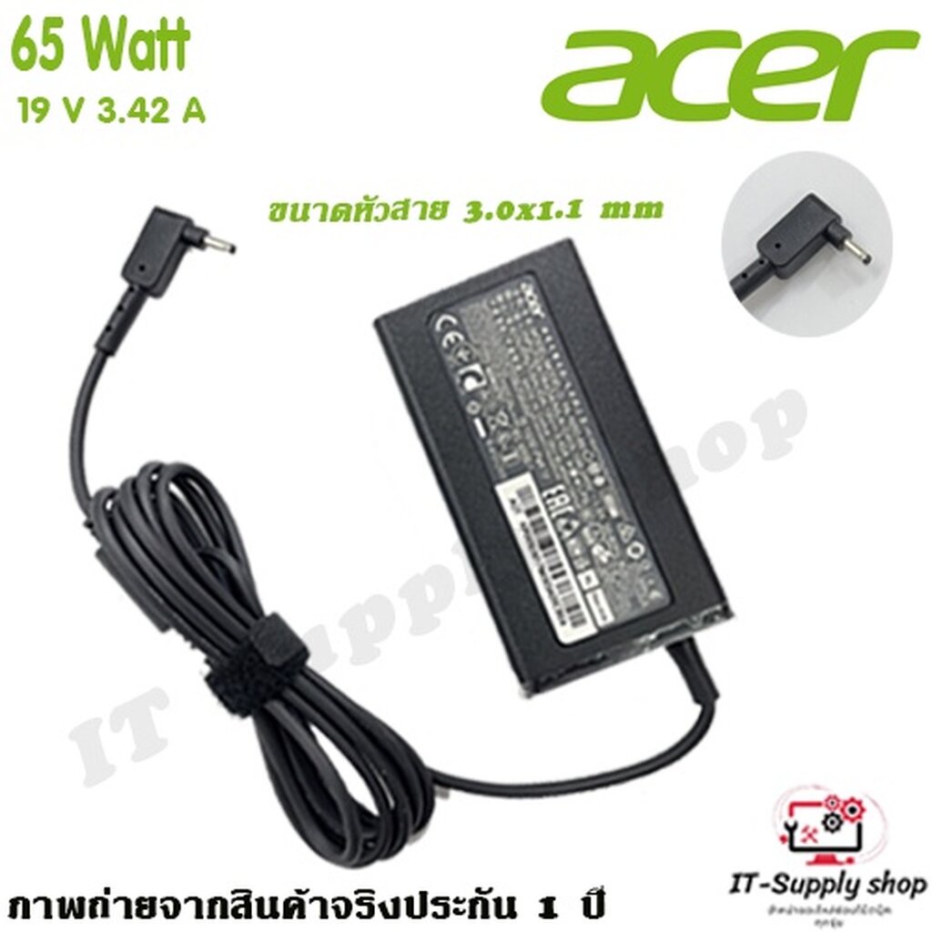 สายชาร์จสําหรับ Acer Adapter Swift 3 SF314-52 SF314-55G SF314-56 SF314-56G SF114-32 SF314-41 SF314-4