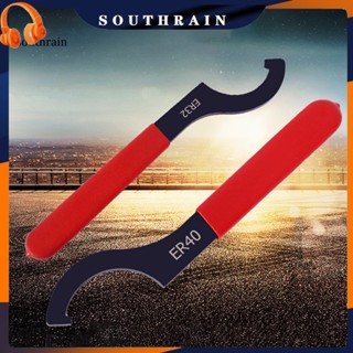 Southrain หัวจับคอลเล็ต ประแจเหล็กคาร์บอน CNC ER25 ER32 ER40