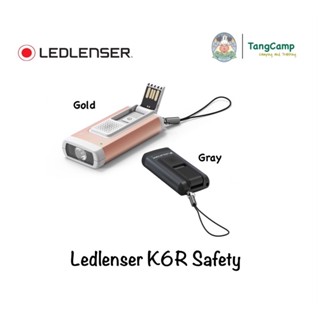 Ledlenser K6R Safety ไฟฉายพวงกุญแจ สัญญาณนิรภัย