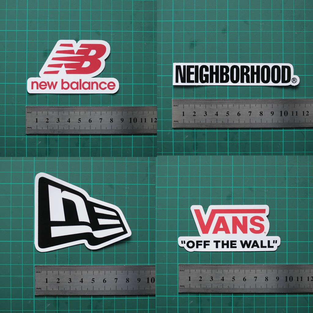 สติ๊กเกอร์ ( New Balance, Neighborhood, New Era, Vans )