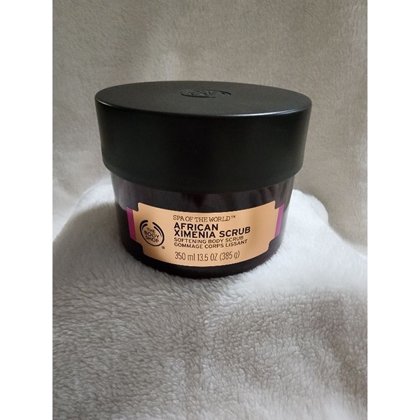 The Body Shop Spa of the World African Ximenia Scrub softening body