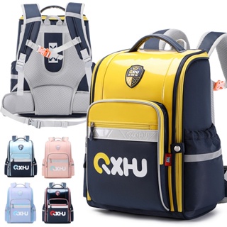 British Style Children Students Space Panelled Backpacks New Primary Girls Boys Simple Schoolbags for Grade 3-6